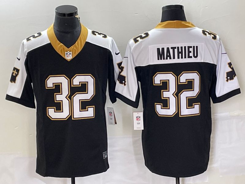 Men New Orleans Saints #32 Mathieu Black 2023 Nike Vapor Limited NFL Jersey->philadelphia eagles->NFL Jersey